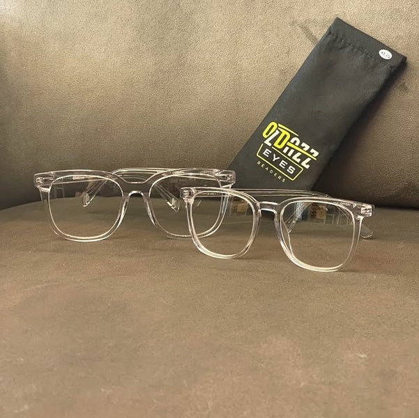 Crystal clear! A look into our clear frames